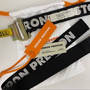 Authentic Heron Preston HBX Exclusive Belt// Ceinture Authentique